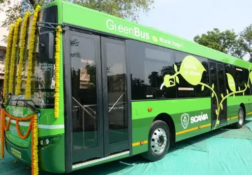 Scania Green Bus