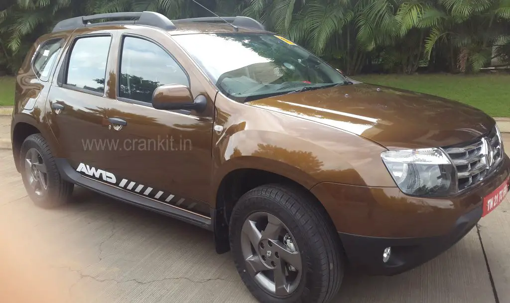 Side view of Duster-AWD