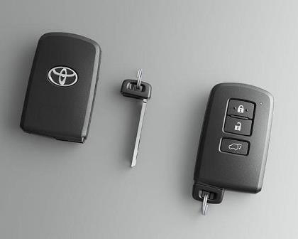 Keyless Entry with Key fob (Photo Courtesy: Toyota)