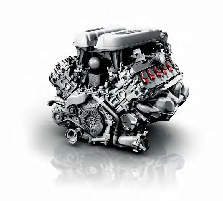 Audi R8 LMX engine (Courtesy: Audi)
