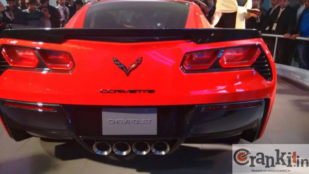 2016 Corvette Rear