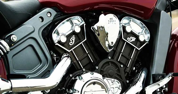 Indian Scout Sixty engine (Image courtesy: Indian Motorcycles)