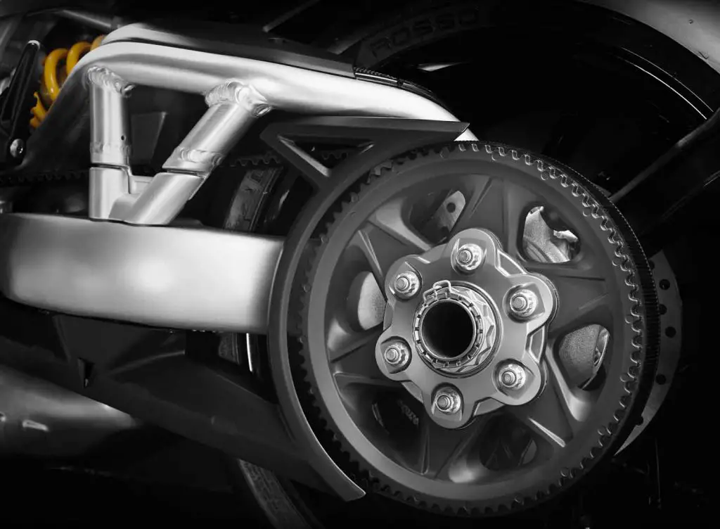 Ducati XDiavel belt drive (Image courtesy: Ducati)