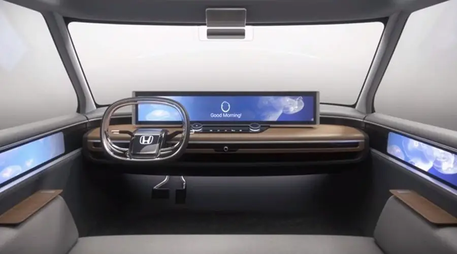 Honda urban EV concept Interiors