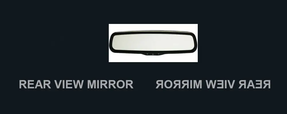 Rear View Mirror In A Car, Types Of Mirrors In Cars