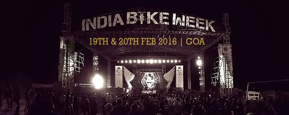 India Bike Week 2016