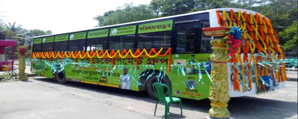 Bio Gas Powered Bus
