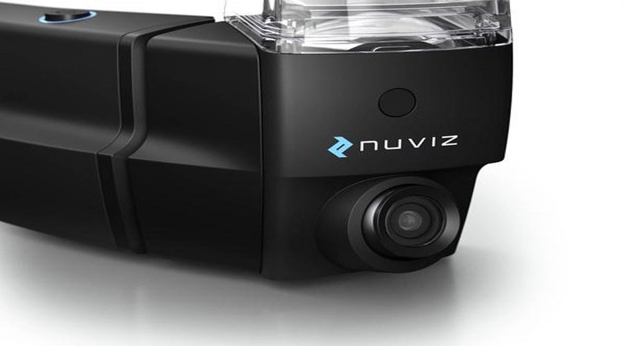 Nuviz motorcycle head-up display camera