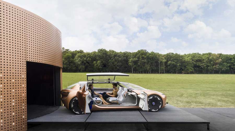 Renault Symbioz concept car lounge