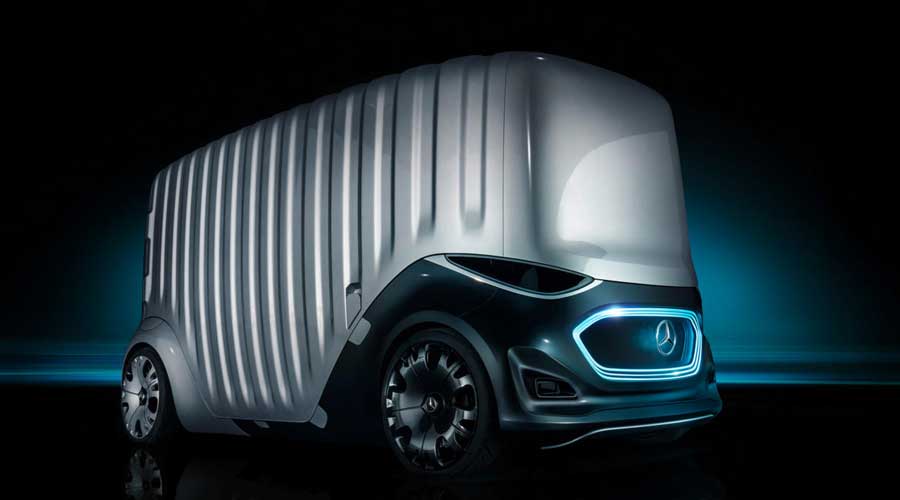 Mercedes Benz Vision Urbanetic Cargo Module