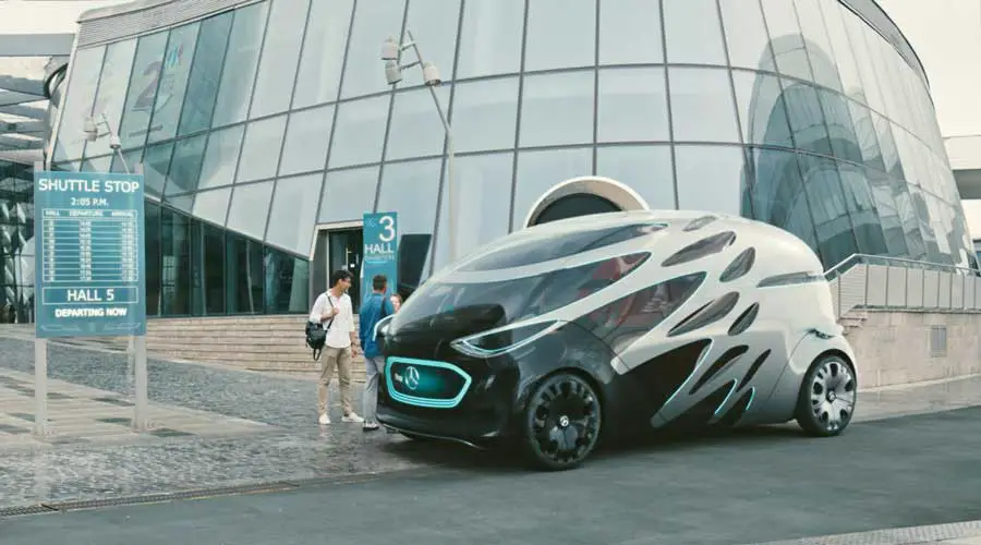 Mercedes Benz Vision Urbanetic Passenger Module