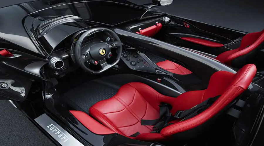 Ferrari Monza SP2 Interiors