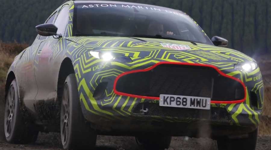 Aston Martin DBX Front View