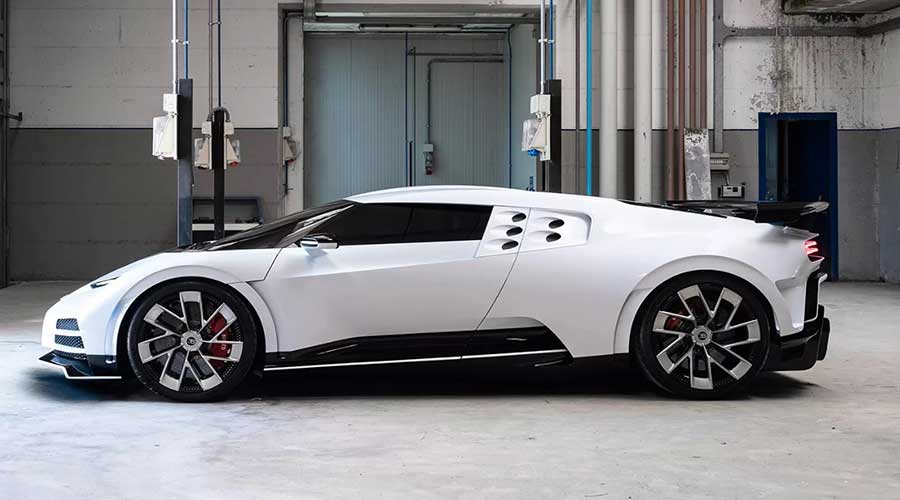 Bugatti Centodieci Side View