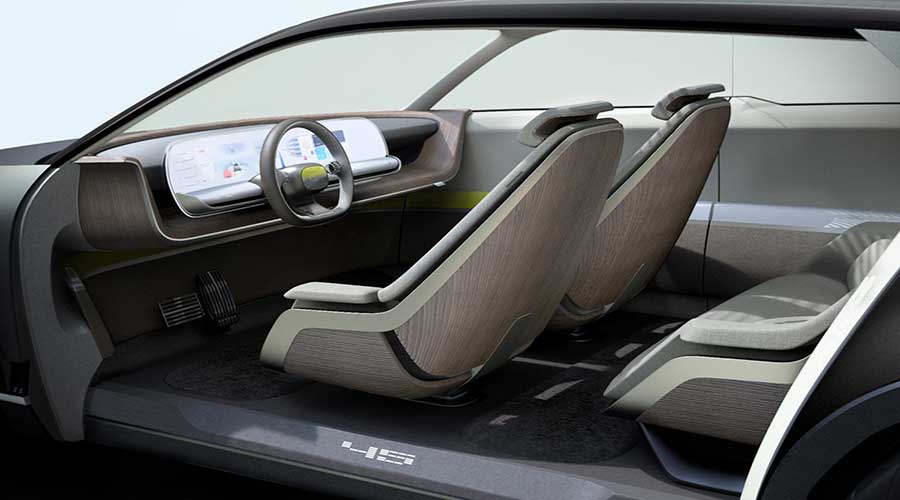 45 EV concept interiors