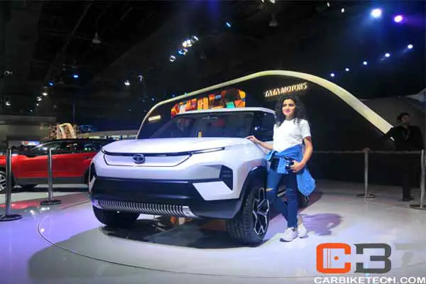 Tata Sierra EV electric car at Auto Expo 2020