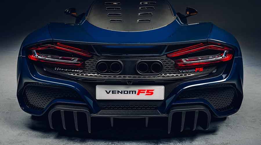 Venom F5 Rear View